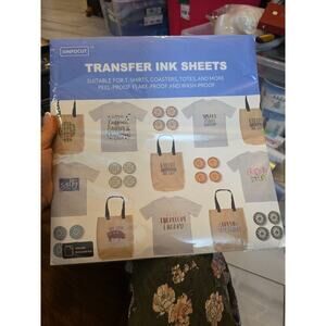 Xinpocut transfer ink sheets new 12" × 12" New Sealed